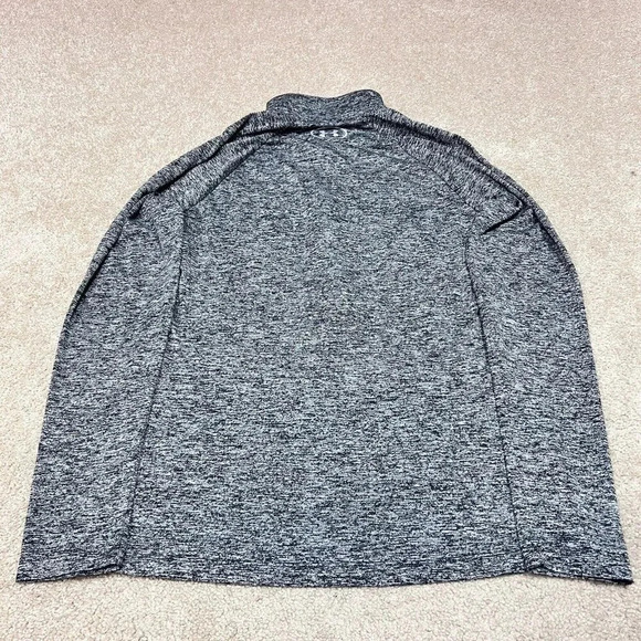 Under Armour HeatGear Activewear Jacket Gray Long Sleeve 1/2 Zip Women’s Medium - Picture 9 of 11